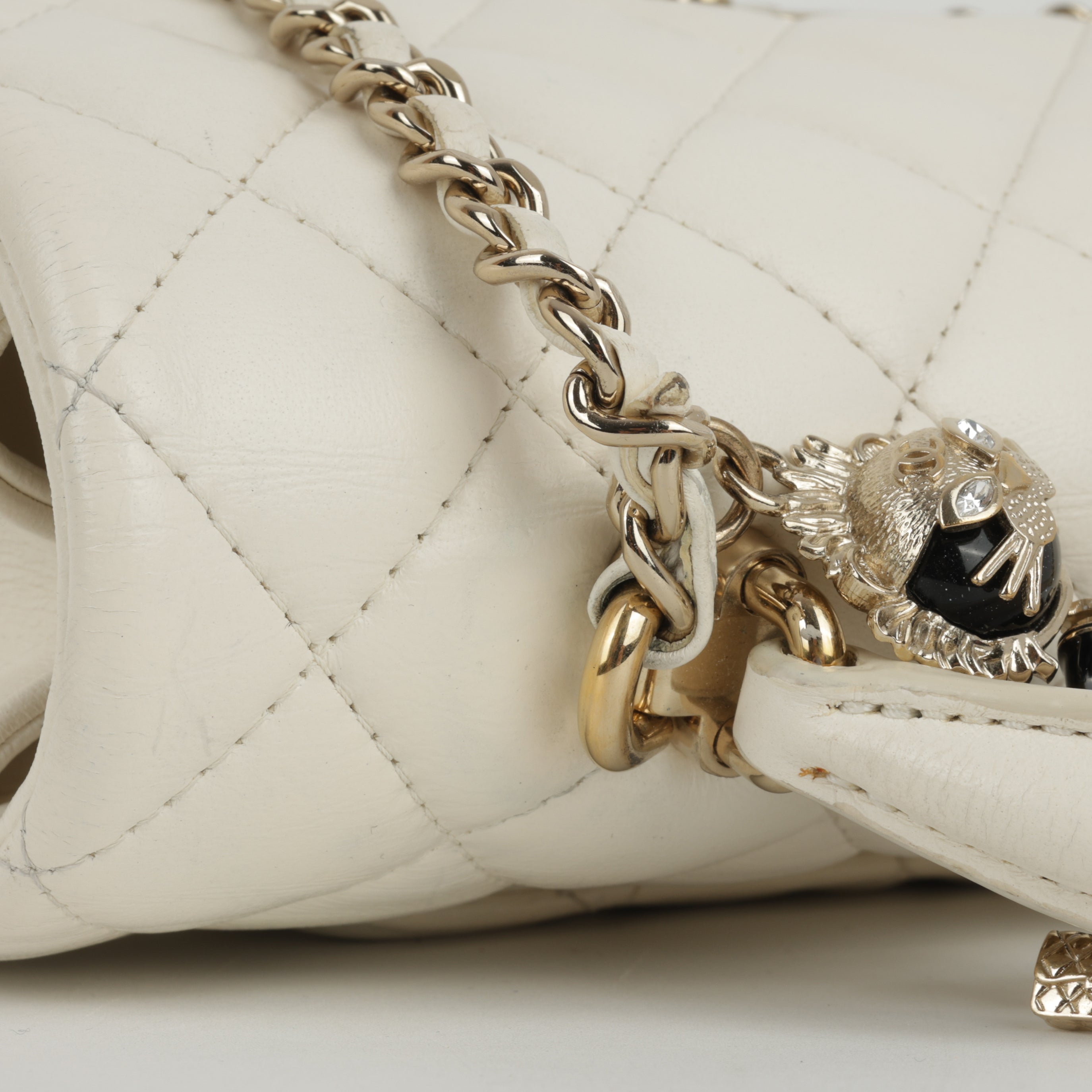 Chanel Mini Rectangular Top Handle with Charm