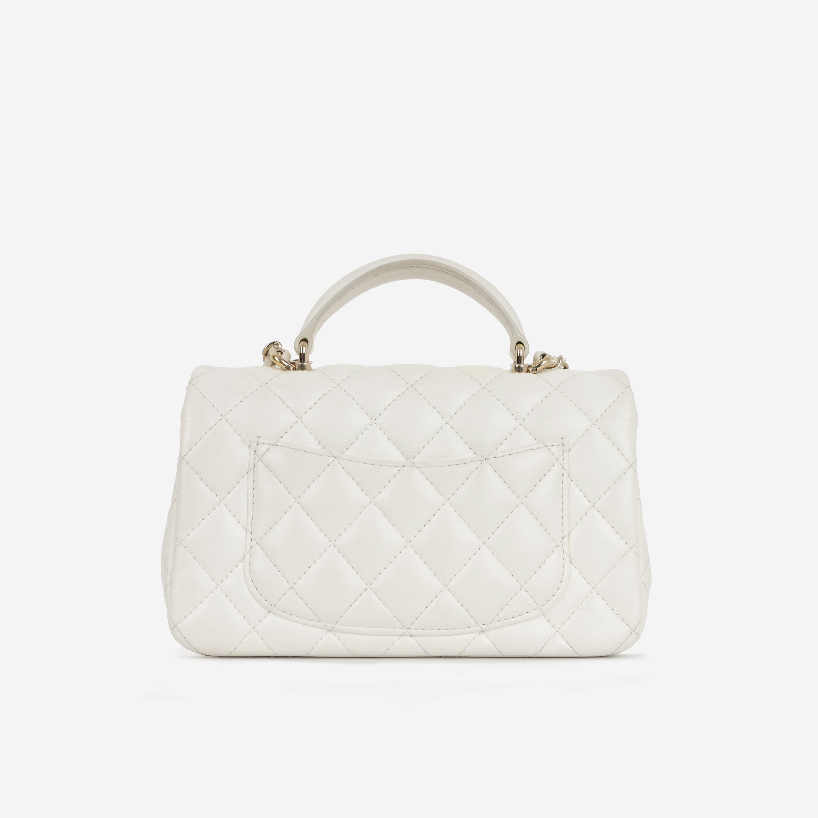 Chanel Mini Rectangular Top Handle with Charm