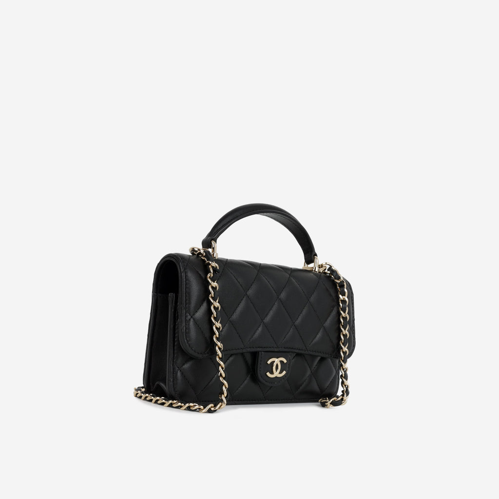 Chanel Top Handle Phone Holder