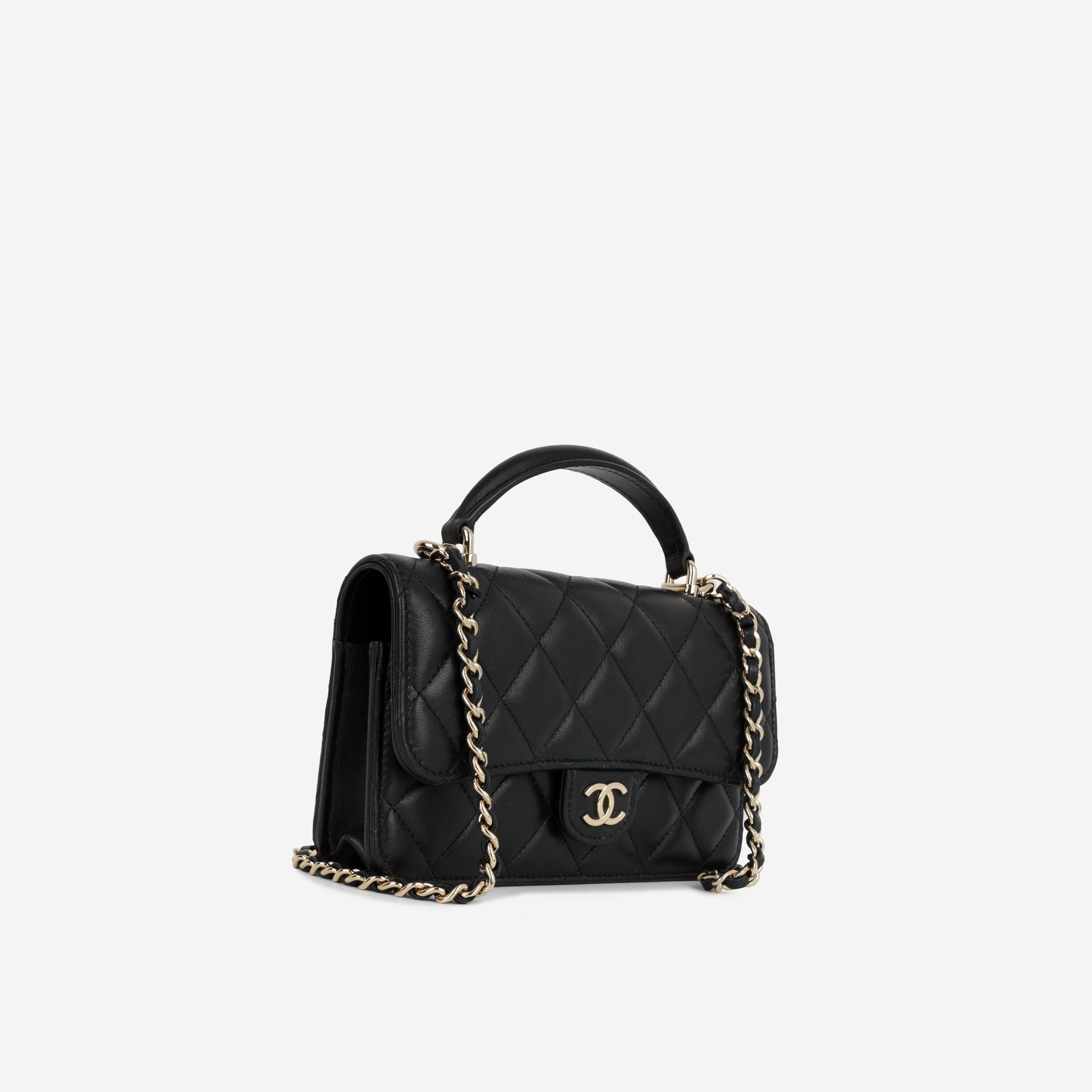 Chanel Top Handle Phone Holder
