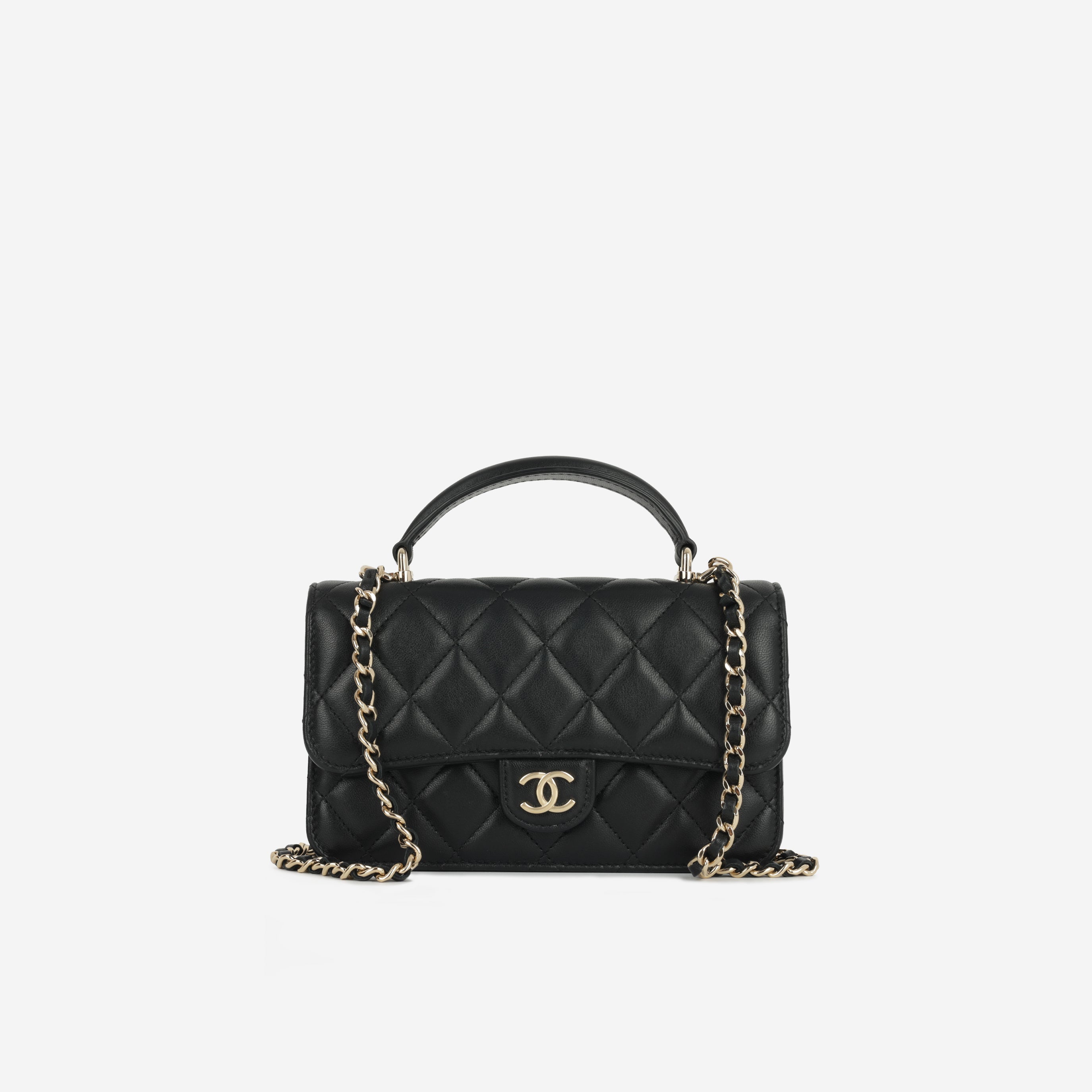 Chanel Top Handle Phone Holder