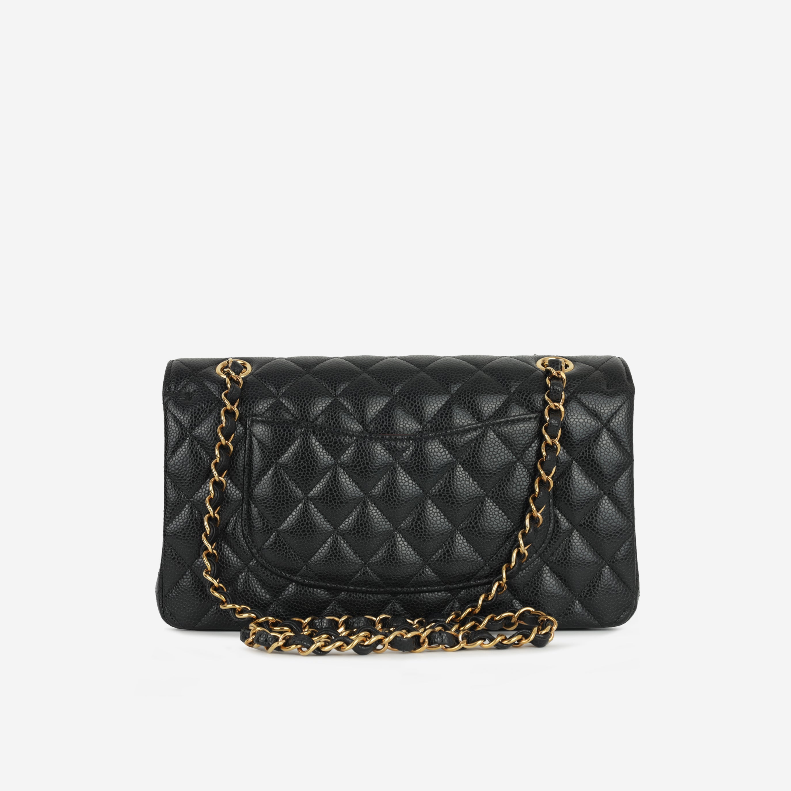 Chanel Medium Classic Flap - Black Caviar | Gold Hardware