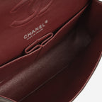 Chanel Medium Classic Flap - Black Lambskin | Silver Hardware