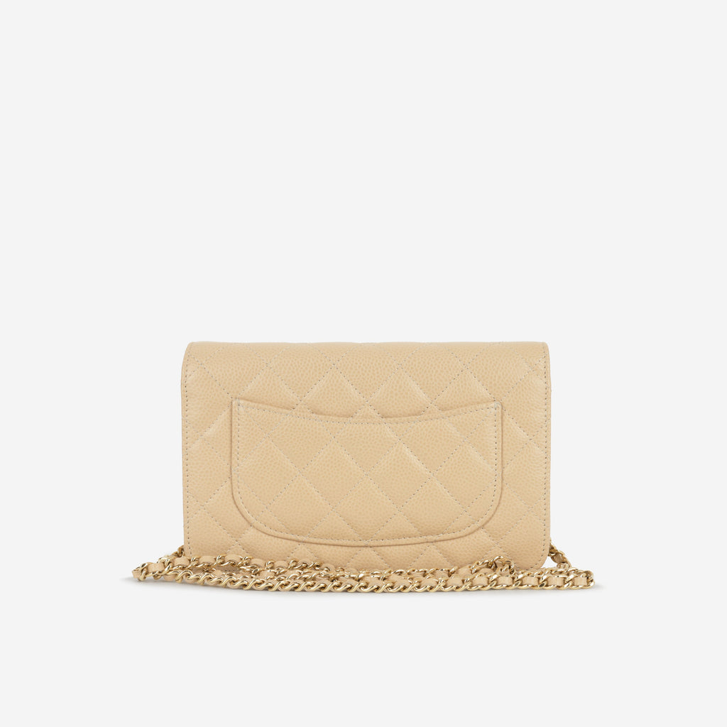 Chanel Classic Wallet on Chain