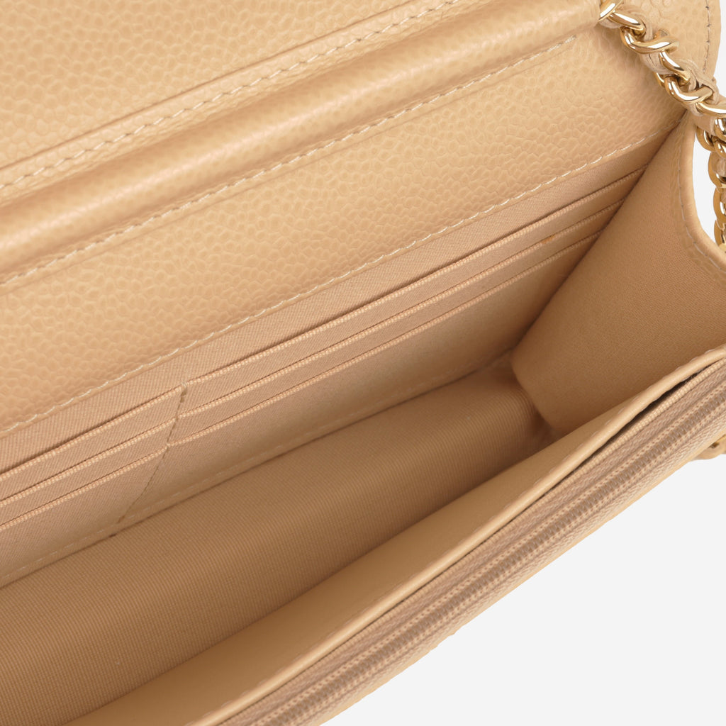 Chanel Classic Wallet on Chain