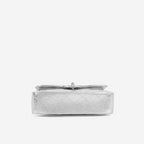 Chanel Classic Flap - Silver Hammered Metallic Calfskin