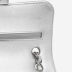 Chanel Classic Flap - Silver Hammered Metallic Calfskin