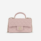 Chanel Mini Rectangular Top Handle - Light Mauve