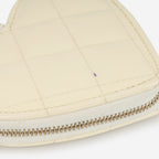 Chanel Double Heart Crossbody - Black/White