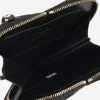 Chanel Double Heart Crossbody - Black/White