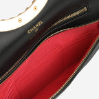 Chanel Woven Chain Handle Clutch