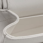 Chanel Medium Classic Flap - White Caviar | Champagne gold hardware