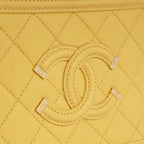 Chanel Small Filigree Vanity Case
