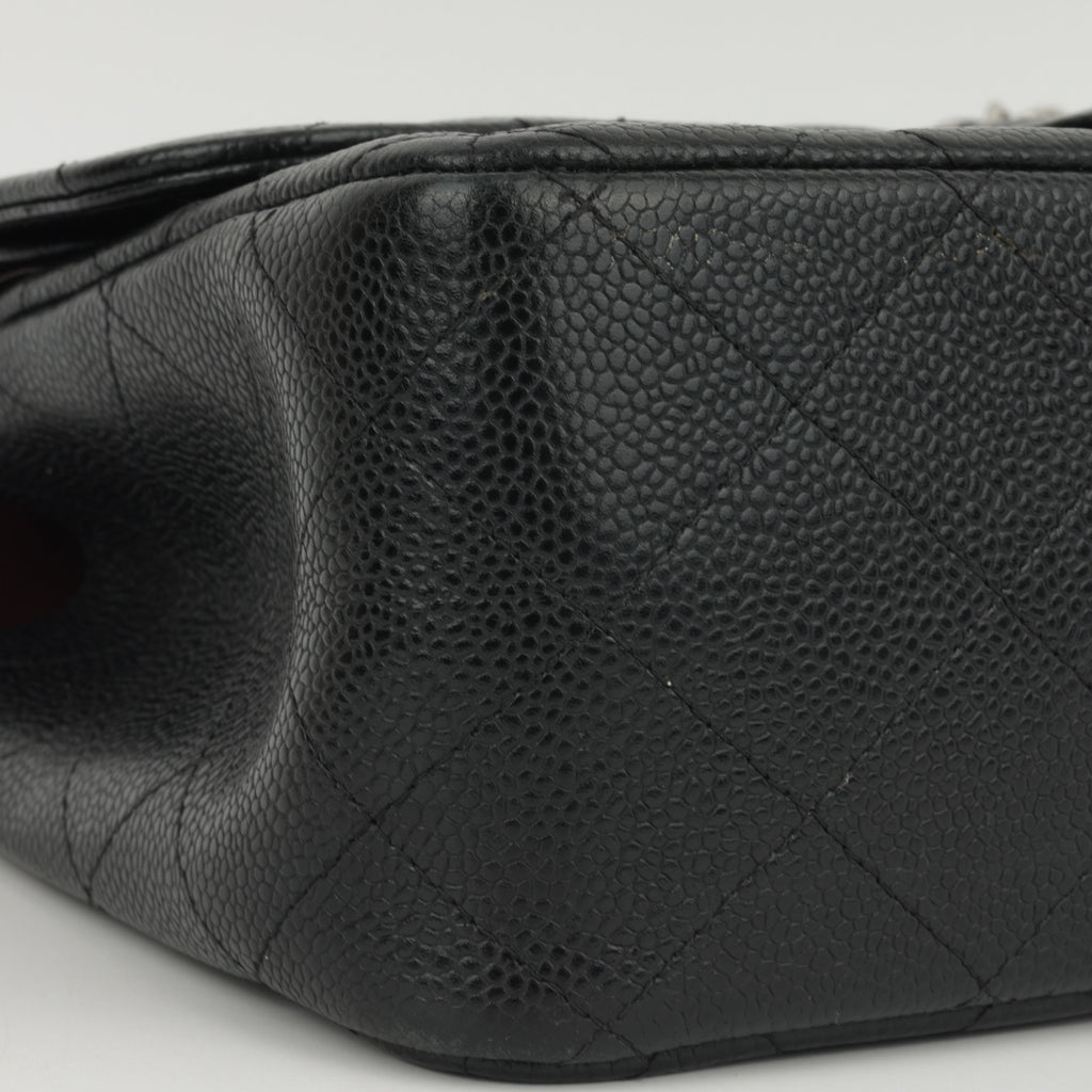 Chanel Classic Jumbo Double Flap - Black Caviar | Silver Hardware