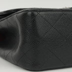Chanel Classic Jumbo Double Flap - Black Caviar | Silver Hardware
