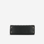 Chanel Medium Coco Handle - Black Caviar | Champagne Gold