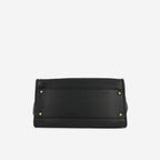 Chanel Large Deauville - Black Lambskin with Multicolor Logo | Antique Gold Hardware