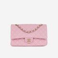 Chanel Medium Classic Flap - Pink Caviar | Champagne Gold Hardware