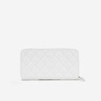 Chanel Zipped Long Wallet | Champagne Gold Hardware
