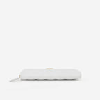 Chanel Zipped Long Wallet | Champagne Gold Hardware