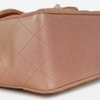 Chanel Mini Square Iridescent Pink Ombre | Gold Hardware