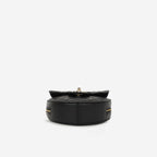 Chanel Large Heart Bag - Black Lambskin | Champane gold hardware
