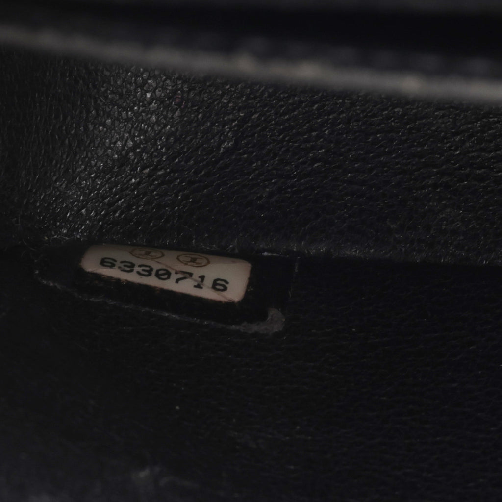 Chanel Medium Classic Flap - Black Patent | Silver hardware