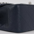 Chanel Medium Classic Flap - Navy Caviar | Silver Hardware