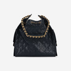 Chanel Medium 25 Hobo Bag - Midnight Blue Caviar | Antique Gold-tone Hardware
