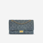 Chanel 2.55 Reissue 227 - Indigo Denim | Gold Hardware