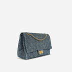 Chanel 2.55 Reissue 227 - Indigo Denim | Gold Hardware