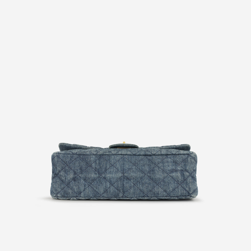 Chanel 2.55 Reissue 227 - Indigo Denim | Gold Hardware