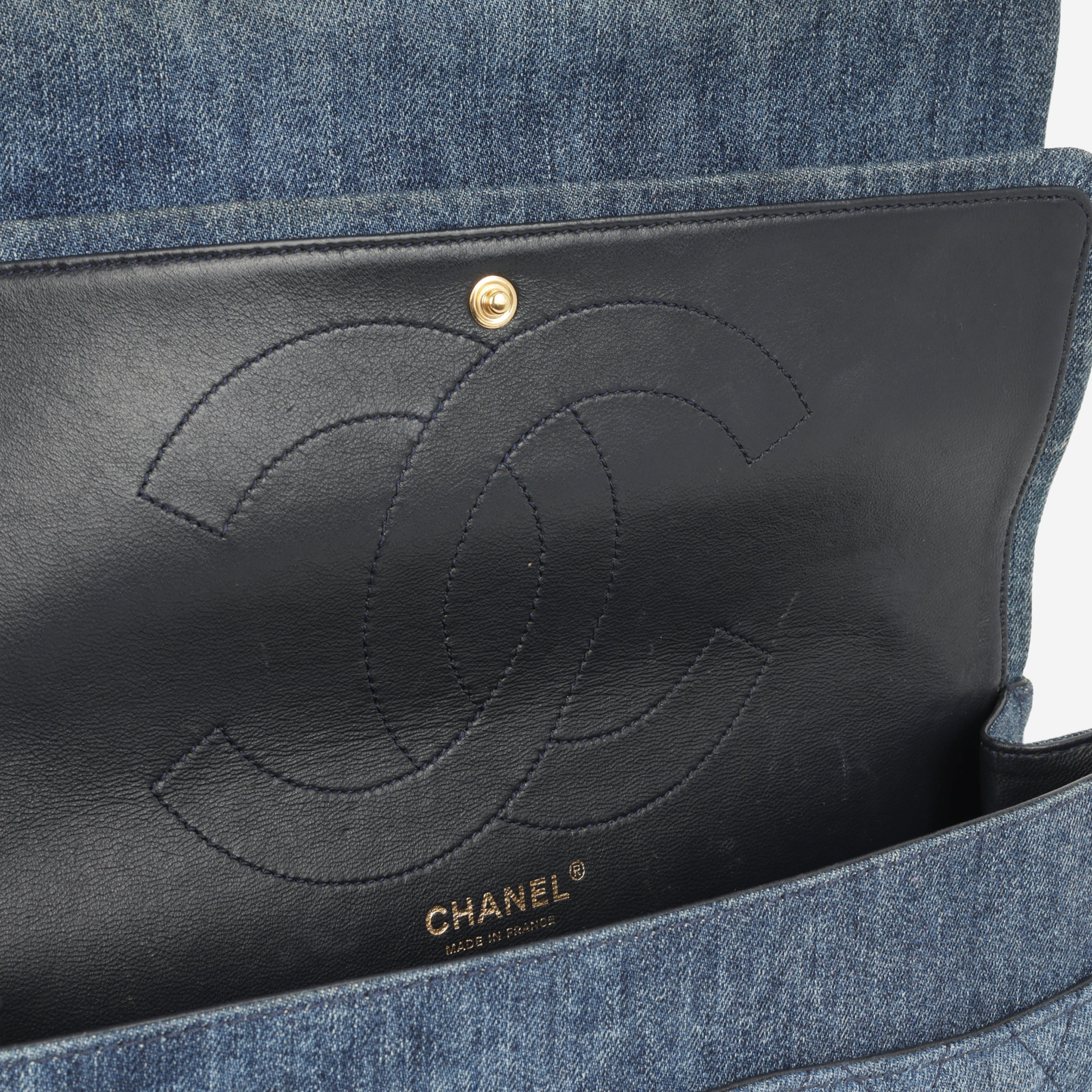 Chanel 2.55 Reissue 227 - Indigo Denim | Gold Hardware
