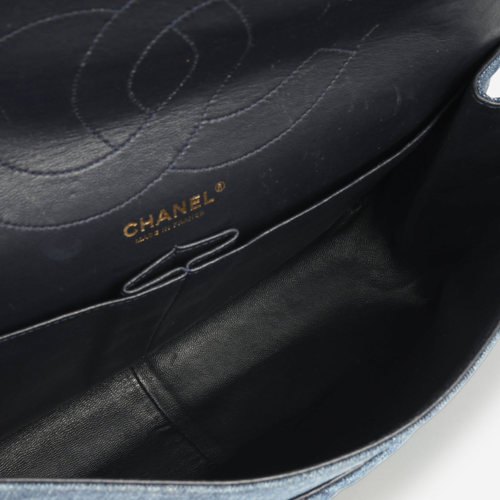 Chanel 2.55 Reissue 227 - Indigo Denim | Gold Hardware