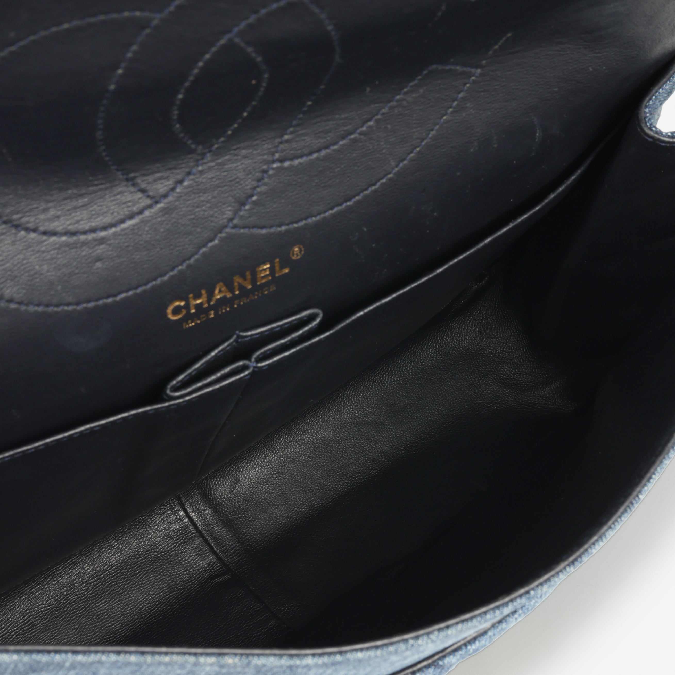 Chanel 2.55 Reissue 227 - Indigo Denim | Gold Hardware