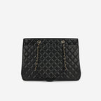 Chanel Timeless CC Shopping Tote - Black Caviar | Champagne Gold Hardware