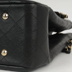 Chanel Timeless CC Shopping Tote - Black Caviar | Champagne Gold Hardware