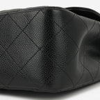 Chanel Classic Single Flap Jumbo - Black Caviar | Silver Hardware