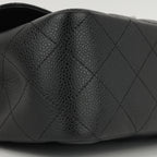 Chanel Classic Single Flap Jumbo - Black Caviar | Silver Hardware