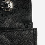 Chanel Classic Single Flap Jumbo - Black Caviar | Silver Hardware