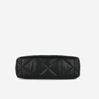 Chanel Large 19 Flap Bag - Black Lambskin | Gold and Ruthenium-tone hardware