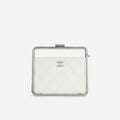 Chanel Convertible Clutch Satchel - White Lambskin | Silver Hardware