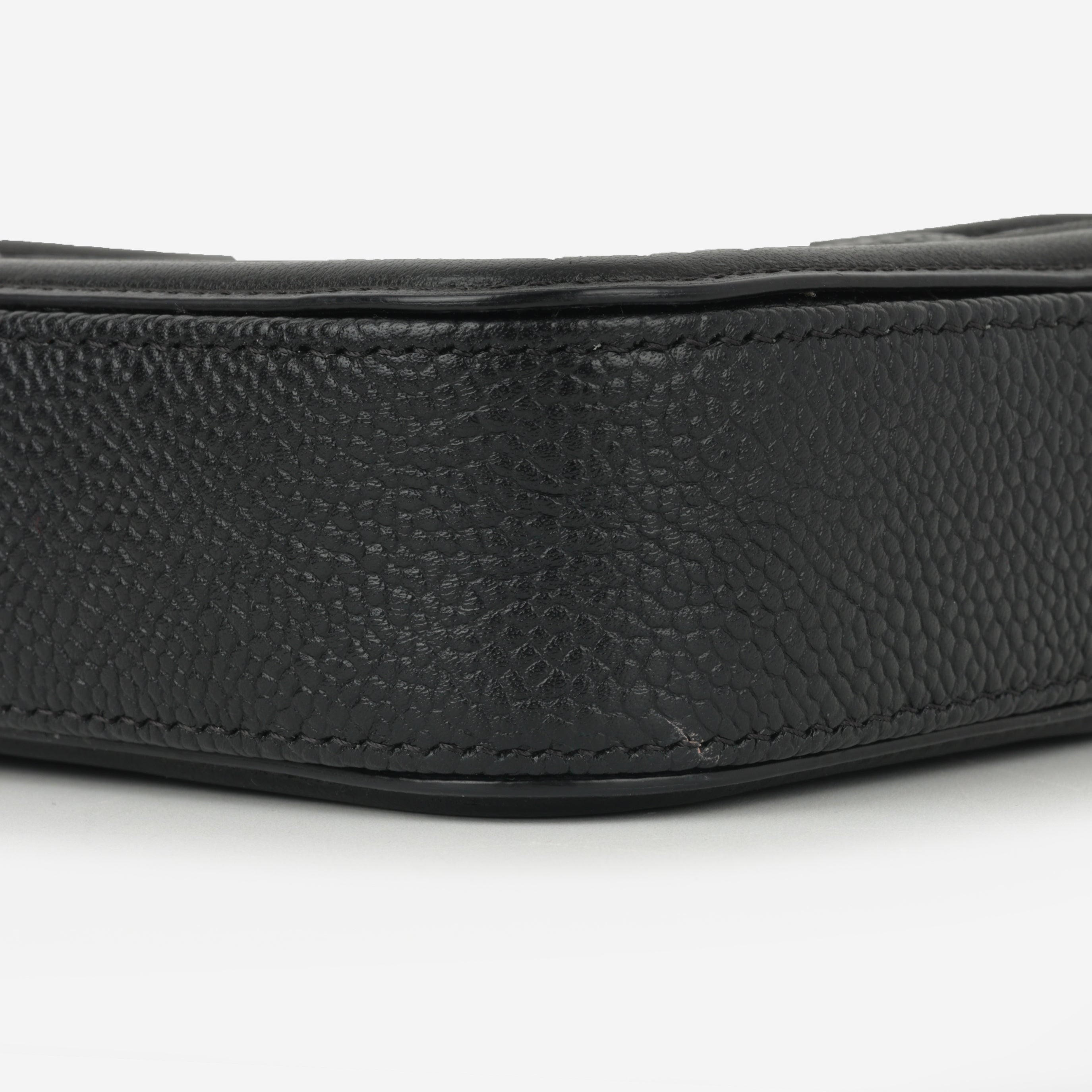Chanel CC Filigree Clutch on Chain - Black Caviar | Gold Hardware