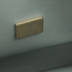 Chanel Small Classic Flap - Sage Green Caviar | Champagne Gold Hardware