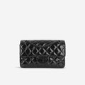 Chanel 2.55 Reissue 224 So Black  - Black Patent | Black Hardware