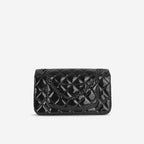 Chanel 2.55 Reissue 224 So Black  - Black Patent | Black Hardware
