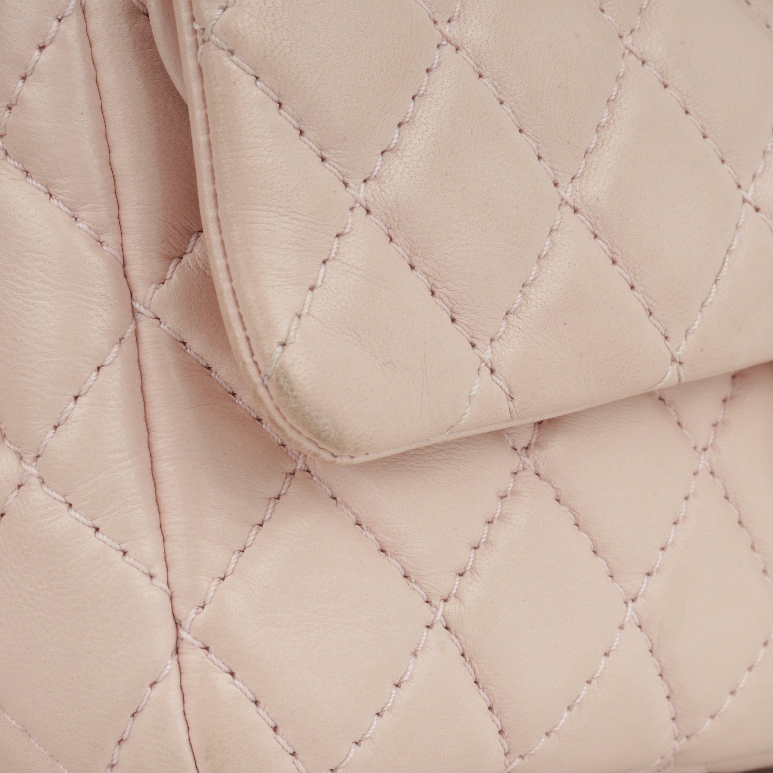 Chanel Seasonal Medium Flap Bag - Pink Lambskin | Silver Hardware