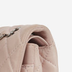 Chanel Seasonal Medium Flap Bag - Pink Lambskin | Silver Hardware