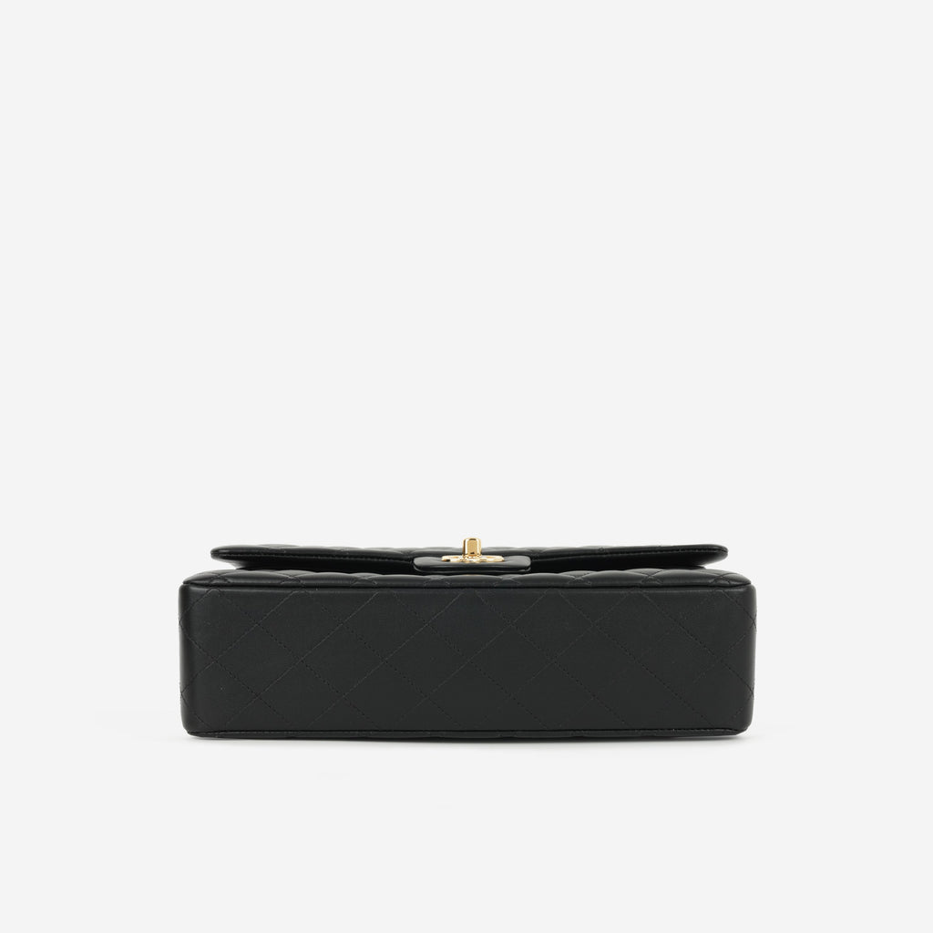 Chanel Medium Classic Flap - Black Lambskin | Gold Hardware