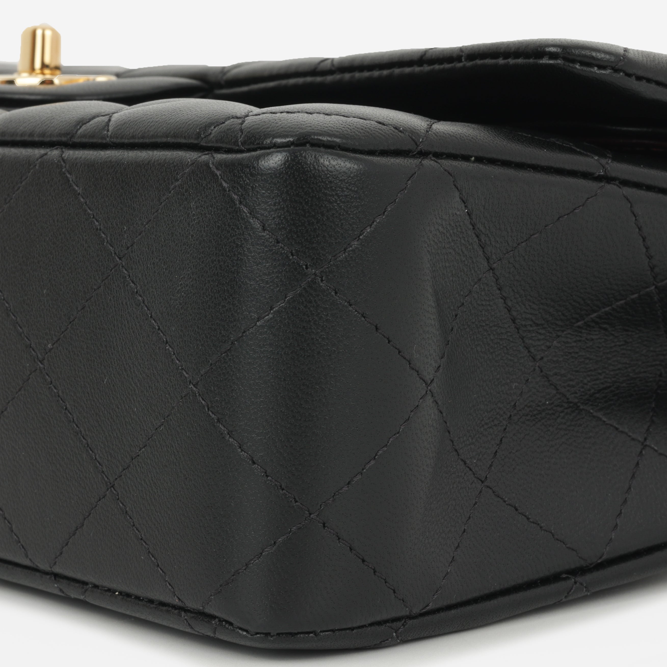 Chanel Medium Classic Flap - Black Lambskin | Gold Hardware